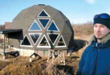 «Будинок-геокупол» – про незвичайний енергоощадний будинок поблизу Рівного